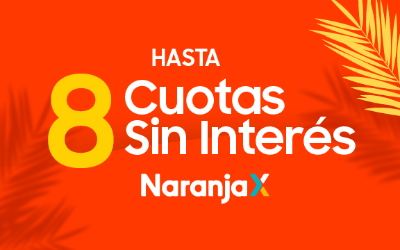 Naranja 8 cuotas sin interés